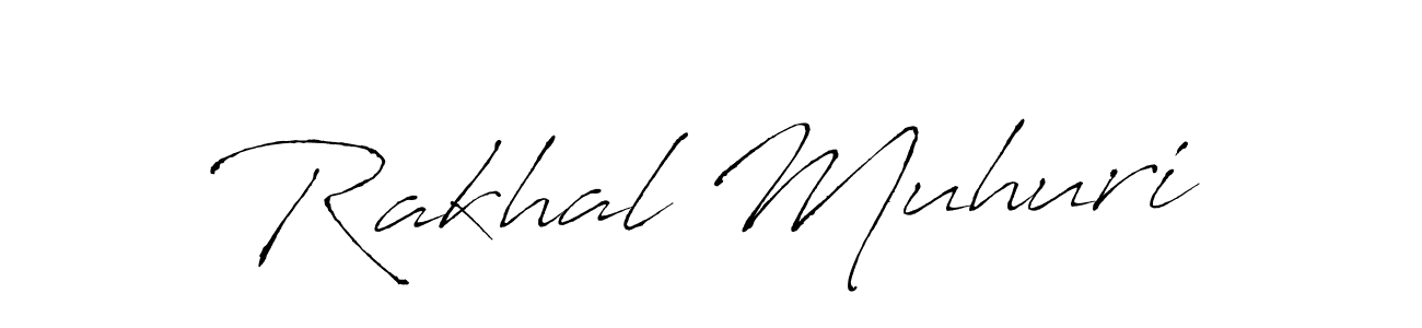 How to make Rakhal Muhuri signature? Antro_Vectra is a professional autograph style. Create handwritten signature for Rakhal Muhuri name. Rakhal Muhuri signature style 6 images and pictures png