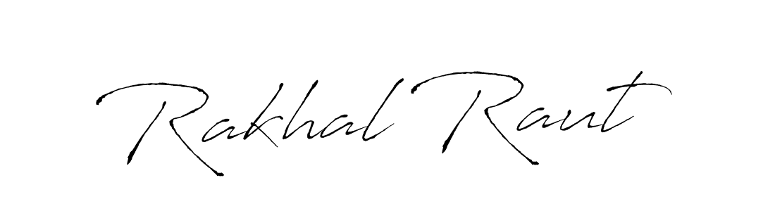 The best way (Antro_Vectra) to make a short signature is to pick only two or three words in your name. The name Rakhal Raut include a total of six letters. For converting this name. Rakhal Raut signature style 6 images and pictures png