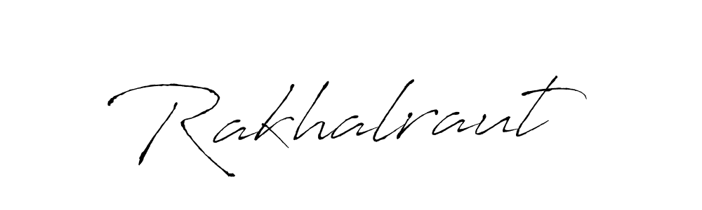 Design your own signature with our free online signature maker. With this signature software, you can create a handwritten (Antro_Vectra) signature for name Rakhalraut. Rakhalraut signature style 6 images and pictures png