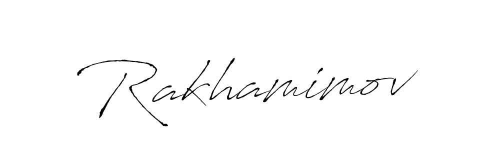 Also You can easily find your signature by using the search form. We will create Rakhamimov name handwritten signature images for you free of cost using Antro_Vectra sign style. Rakhamimov signature style 6 images and pictures png