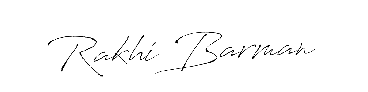 Use a signature maker to create a handwritten signature online. With this signature software, you can design (Antro_Vectra) your own signature for name Rakhi Barman. Rakhi Barman signature style 6 images and pictures png