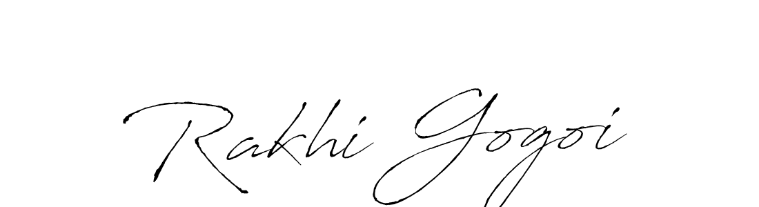 Rakhi Gogoi stylish signature style. Best Handwritten Sign (Antro_Vectra) for my name. Handwritten Signature Collection Ideas for my name Rakhi Gogoi. Rakhi Gogoi signature style 6 images and pictures png