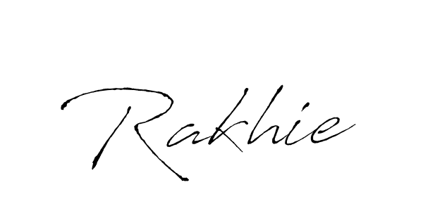 Also we have Rakhie name is the best signature style. Create professional handwritten signature collection using Antro_Vectra autograph style. Rakhie signature style 6 images and pictures png