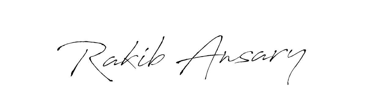 Antro_Vectra is a professional signature style that is perfect for those who want to add a touch of class to their signature. It is also a great choice for those who want to make their signature more unique. Get Rakib Ansary name to fancy signature for free. Rakib Ansary signature style 6 images and pictures png