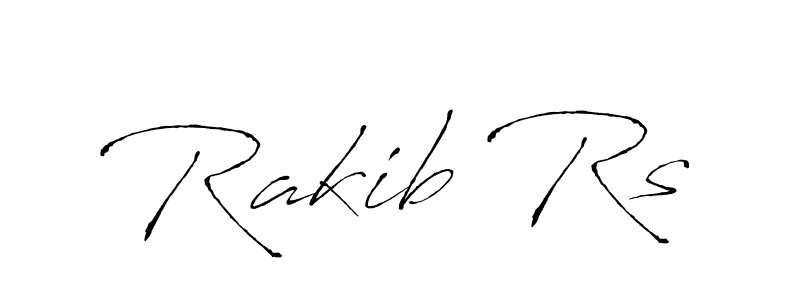 How to make Rakib Rs signature? Antro_Vectra is a professional autograph style. Create handwritten signature for Rakib Rs name. Rakib Rs signature style 6 images and pictures png