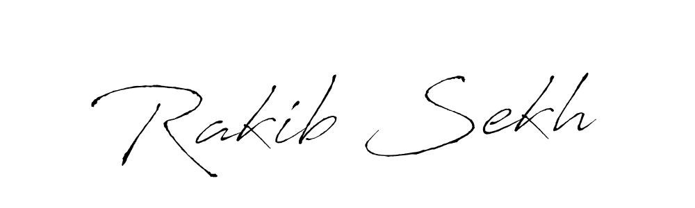 Also we have Rakib Sekh name is the best signature style. Create professional handwritten signature collection using Antro_Vectra autograph style. Rakib Sekh signature style 6 images and pictures png