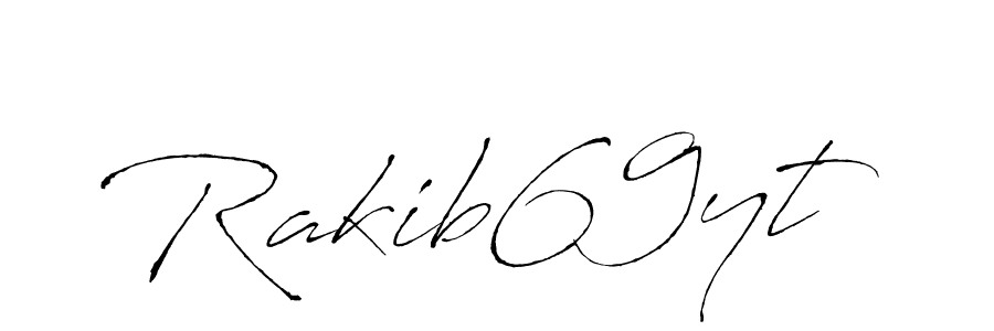 Design your own signature with our free online signature maker. With this signature software, you can create a handwritten (Antro_Vectra) signature for name Rakib69yt. Rakib69yt signature style 6 images and pictures png