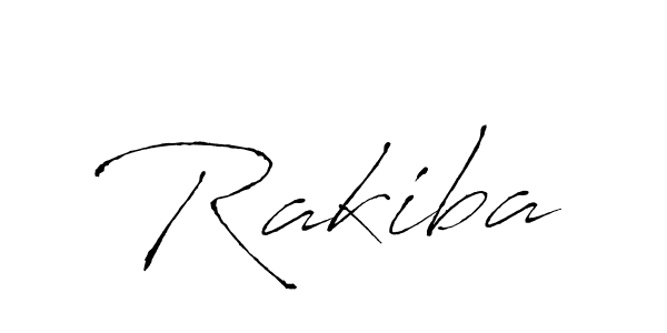 Rakiba stylish signature style. Best Handwritten Sign (Antro_Vectra) for my name. Handwritten Signature Collection Ideas for my name Rakiba. Rakiba signature style 6 images and pictures png