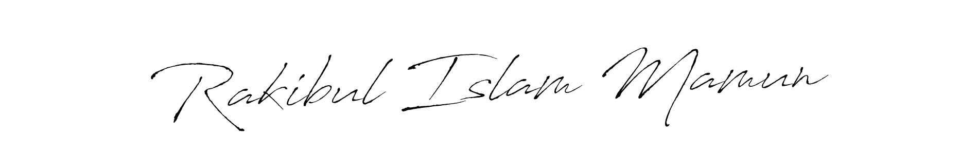 Design your own signature with our free online signature maker. With this signature software, you can create a handwritten (Antro_Vectra) signature for name Rakibul Islam Mamun. Rakibul Islam Mamun signature style 6 images and pictures png