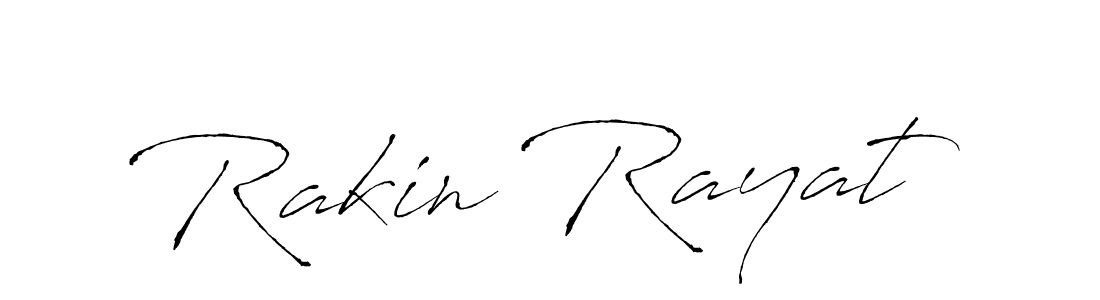 Rakin Rayat stylish signature style. Best Handwritten Sign (Antro_Vectra) for my name. Handwritten Signature Collection Ideas for my name Rakin Rayat. Rakin Rayat signature style 6 images and pictures png