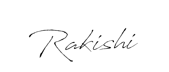 Use a signature maker to create a handwritten signature online. With this signature software, you can design (Antro_Vectra) your own signature for name Rakishi. Rakishi signature style 6 images and pictures png