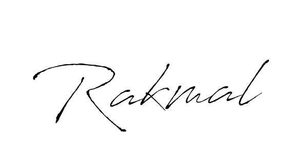 Rakmal stylish signature style. Best Handwritten Sign (Antro_Vectra) for my name. Handwritten Signature Collection Ideas for my name Rakmal. Rakmal signature style 6 images and pictures png