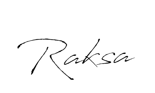 The best way (Antro_Vectra) to make a short signature is to pick only two or three words in your name. The name Raksa include a total of six letters. For converting this name. Raksa signature style 6 images and pictures png