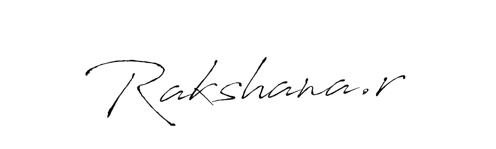 Once you've used our free online signature maker to create your best signature Antro_Vectra style, it's time to enjoy all of the benefits that Rakshana.r name signing documents. Rakshana.r signature style 6 images and pictures png