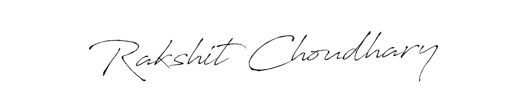 Also we have Rakshit Choudhary name is the best signature style. Create professional handwritten signature collection using Antro_Vectra autograph style. Rakshit Choudhary signature style 6 images and pictures png