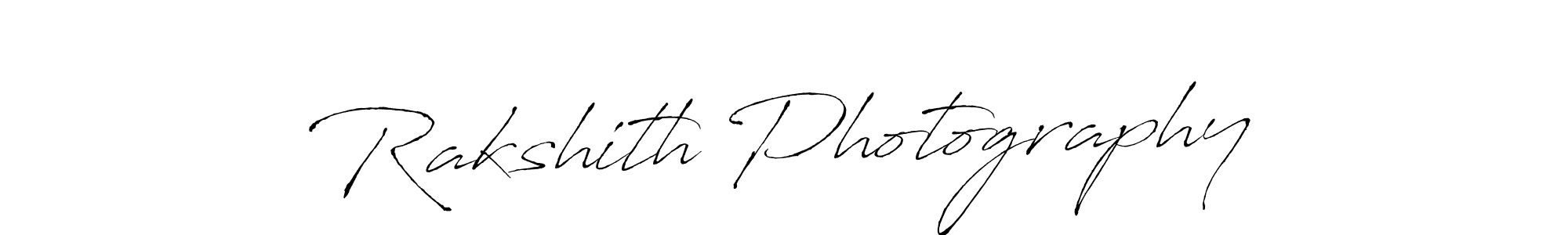 if you are searching for the best signature style for your name Rakshith Photography. so please give up your signature search. here we have designed multiple signature styles  using Antro_Vectra. Rakshith Photography signature style 6 images and pictures png