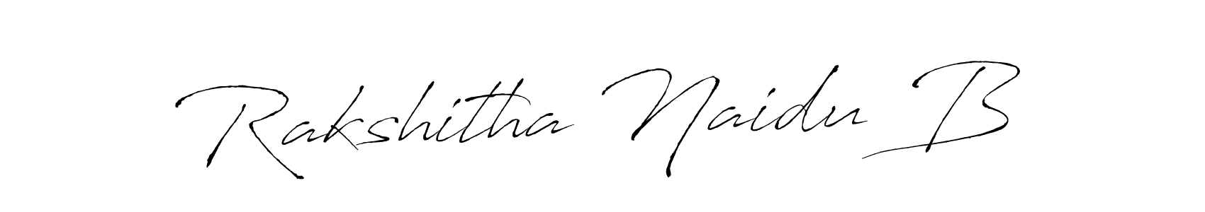 Once you've used our free online signature maker to create your best signature Antro_Vectra style, it's time to enjoy all of the benefits that Rakshitha Naidu B name signing documents. Rakshitha Naidu B signature style 6 images and pictures png