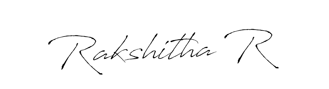 if you are searching for the best signature style for your name Rakshitha R. so please give up your signature search. here we have designed multiple signature styles  using Antro_Vectra. Rakshitha R signature style 6 images and pictures png