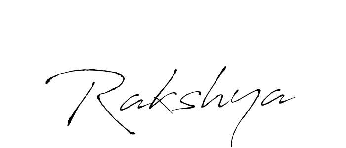 Create a beautiful signature design for name Rakshya. With this signature (Antro_Vectra) fonts, you can make a handwritten signature for free. Rakshya signature style 6 images and pictures png