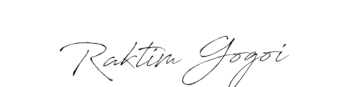 Also You can easily find your signature by using the search form. We will create Raktim Gogoi name handwritten signature images for you free of cost using Antro_Vectra sign style. Raktim Gogoi signature style 6 images and pictures png