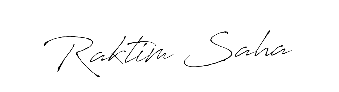 How to make Raktim Saha name signature. Use Antro_Vectra style for creating short signs online. This is the latest handwritten sign. Raktim Saha signature style 6 images and pictures png