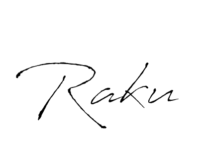 Create a beautiful signature design for name Raku. With this signature (Antro_Vectra) fonts, you can make a handwritten signature for free. Raku signature style 6 images and pictures png