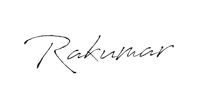 Rakumar stylish signature style. Best Handwritten Sign (Antro_Vectra) for my name. Handwritten Signature Collection Ideas for my name Rakumar. Rakumar signature style 6 images and pictures png