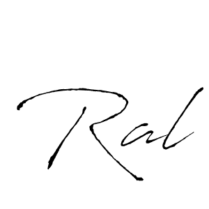 Once you've used our free online signature maker to create your best signature Antro_Vectra style, it's time to enjoy all of the benefits that Ral name signing documents. Ral signature style 6 images and pictures png