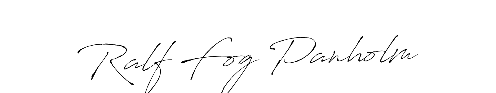 Design your own signature with our free online signature maker. With this signature software, you can create a handwritten (Antro_Vectra) signature for name Ralf Fog Panholm. Ralf Fog Panholm signature style 6 images and pictures png