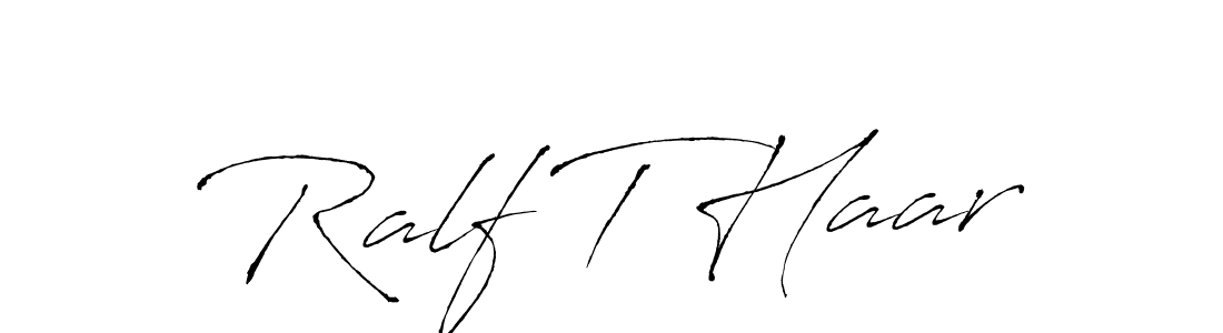 Also You can easily find your signature by using the search form. We will create Ralf T Haar name handwritten signature images for you free of cost using Antro_Vectra sign style. Ralf T Haar signature style 6 images and pictures png