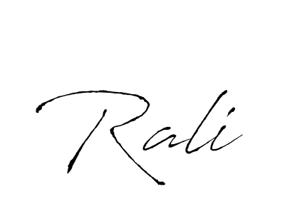 How to make Rali name signature. Use Antro_Vectra style for creating short signs online. This is the latest handwritten sign. Rali signature style 6 images and pictures png