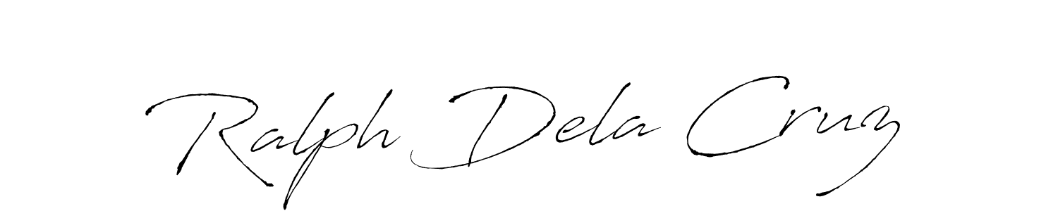 Design your own signature with our free online signature maker. With this signature software, you can create a handwritten (Antro_Vectra) signature for name Ralph Dela Cruz. Ralph Dela Cruz signature style 6 images and pictures png