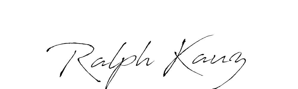 Ralph Kauz stylish signature style. Best Handwritten Sign (Antro_Vectra) for my name. Handwritten Signature Collection Ideas for my name Ralph Kauz. Ralph Kauz signature style 6 images and pictures png