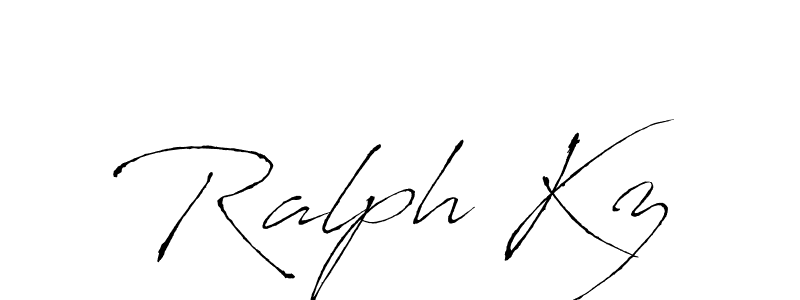 Antro_Vectra is a professional signature style that is perfect for those who want to add a touch of class to their signature. It is also a great choice for those who want to make their signature more unique. Get Ralph Kz name to fancy signature for free. Ralph Kz signature style 6 images and pictures png