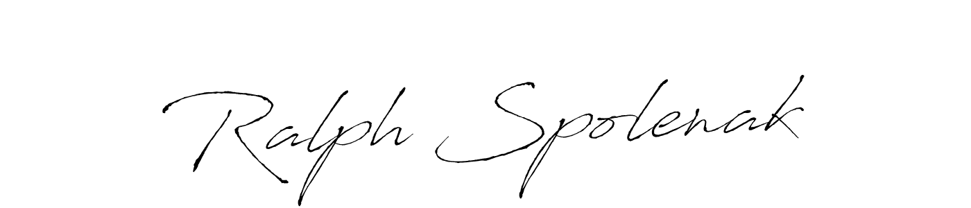 You should practise on your own different ways (Antro_Vectra) to write your name (Ralph Spolenak) in signature. don't let someone else do it for you. Ralph Spolenak signature style 6 images and pictures png
