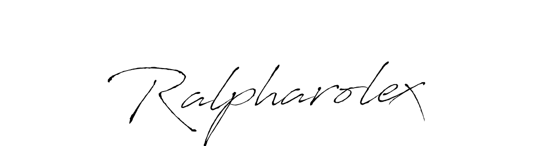 Use a signature maker to create a handwritten signature online. With this signature software, you can design (Antro_Vectra) your own signature for name Ralpharolex. Ralpharolex signature style 6 images and pictures png