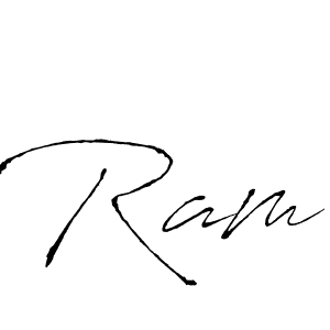 You should practise on your own different ways (Antro_Vectra) to write your name (Ram) in signature. don't let someone else do it for you. Ram signature style 6 images and pictures png