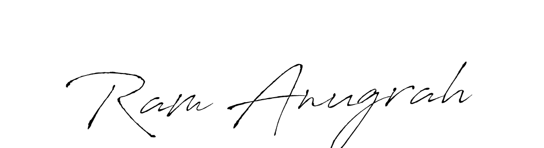 Also You can easily find your signature by using the search form. We will create Ram Anugrah name handwritten signature images for you free of cost using Antro_Vectra sign style. Ram Anugrah signature style 6 images and pictures png