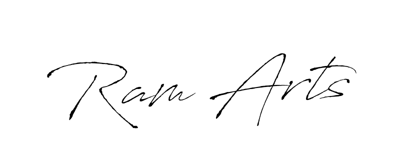 Use a signature maker to create a handwritten signature online. With this signature software, you can design (Antro_Vectra) your own signature for name Ram Arts. Ram Arts signature style 6 images and pictures png