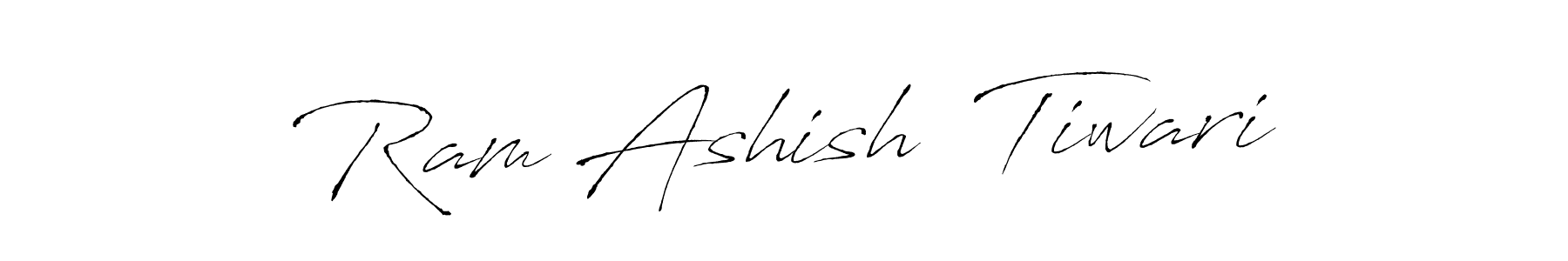 Make a beautiful signature design for name Ram Ashish  Tiwari. With this signature (Antro_Vectra) style, you can create a handwritten signature for free. Ram Ashish  Tiwari signature style 6 images and pictures png