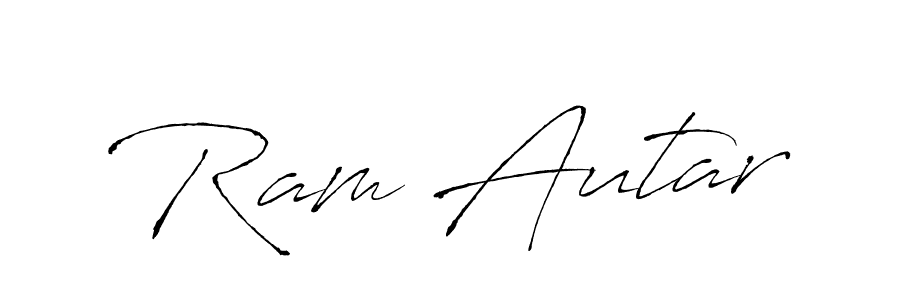 Make a beautiful signature design for name Ram Autar. With this signature (Antro_Vectra) style, you can create a handwritten signature for free. Ram Autar signature style 6 images and pictures png