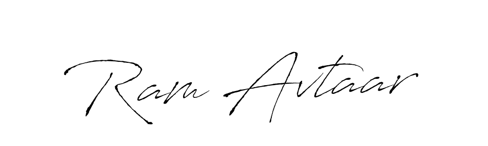 Use a signature maker to create a handwritten signature online. With this signature software, you can design (Antro_Vectra) your own signature for name Ram Avtaar. Ram Avtaar signature style 6 images and pictures png