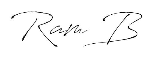 Make a beautiful signature design for name Ram B. Use this online signature maker to create a handwritten signature for free. Ram B signature style 6 images and pictures png