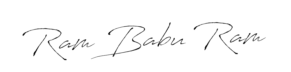 Use a signature maker to create a handwritten signature online. With this signature software, you can design (Antro_Vectra) your own signature for name Ram Babu Ram. Ram Babu Ram signature style 6 images and pictures png