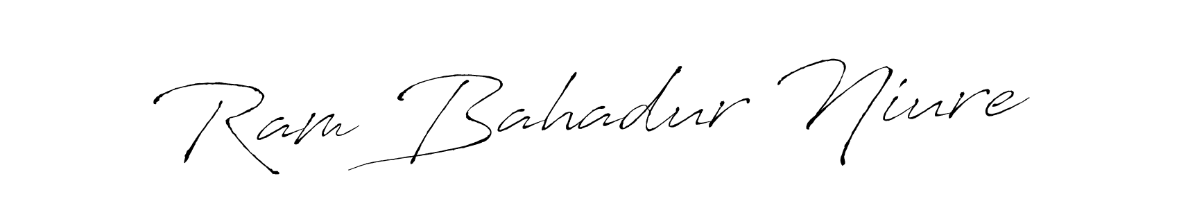 See photos of Ram Bahadur Niure official signature by Spectra . Check more albums & portfolios. Read reviews & check more about Antro_Vectra font. Ram Bahadur Niure signature style 6 images and pictures png