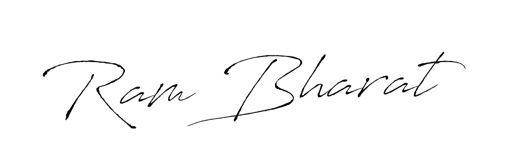 Make a beautiful signature design for name Ram Bharat. With this signature (Antro_Vectra) style, you can create a handwritten signature for free. Ram Bharat signature style 6 images and pictures png