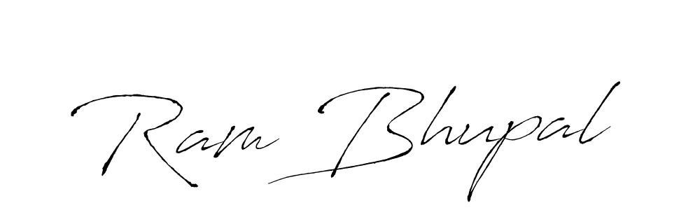 Design your own signature with our free online signature maker. With this signature software, you can create a handwritten (Antro_Vectra) signature for name Ram Bhupal. Ram Bhupal signature style 6 images and pictures png