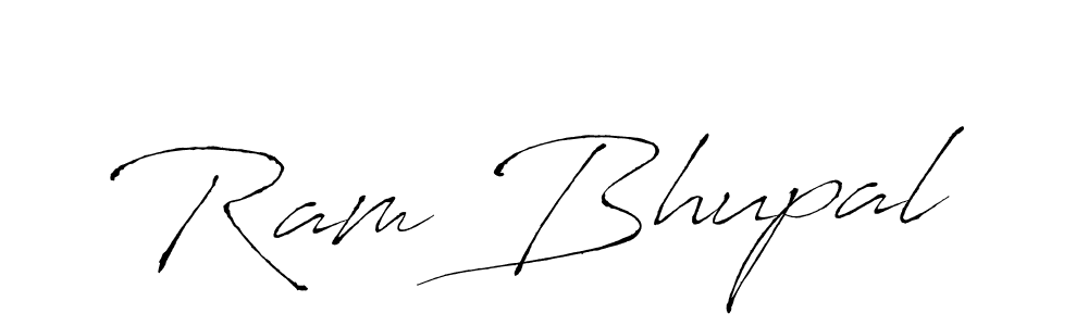 Use a signature maker to create a handwritten signature online. With this signature software, you can design (Antro_Vectra) your own signature for name Ram Bhupal. Ram Bhupal signature style 6 images and pictures png