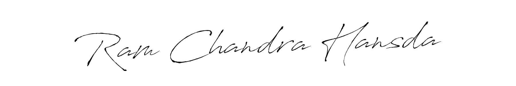 Ram Chandra Hansda stylish signature style. Best Handwritten Sign (Antro_Vectra) for my name. Handwritten Signature Collection Ideas for my name Ram Chandra Hansda. Ram Chandra Hansda signature style 6 images and pictures png