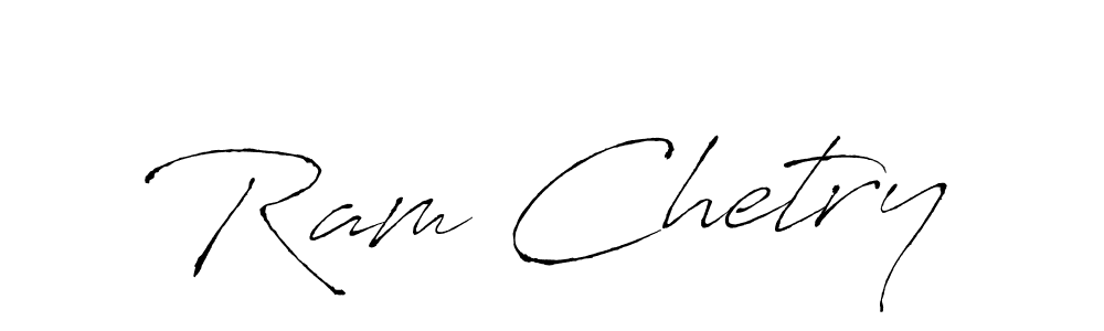 Antro_Vectra is a professional signature style that is perfect for those who want to add a touch of class to their signature. It is also a great choice for those who want to make their signature more unique. Get Ram Chetry name to fancy signature for free. Ram Chetry signature style 6 images and pictures png